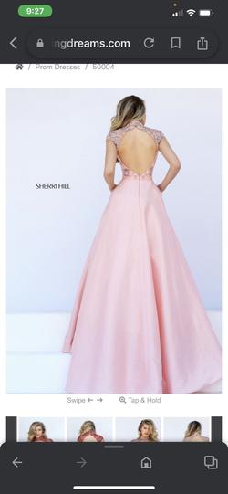 Sherri Hill Pink Size 6 Ball gown on Queenly