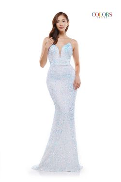 Style 2459 Colors White Size 0 Backless Straight Dress on Queenly