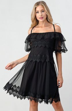 Style 1526 Minuet Black Size 6 Cocktail Dress on Queenly