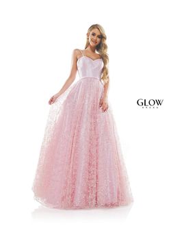 Style G870 Glow Pink Size 8 Sweetheart Sheer A-line Straight Dress on Queenly