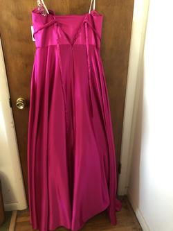 Alyce Pink Size 18 Strapless Plus Size Ball gown on Queenly