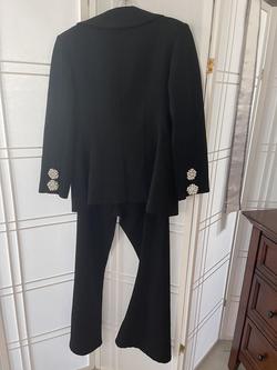 Jovani Black Size 14 Plus Size Jumpsuit Dress on Queenly