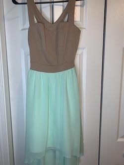 Charlotte Russe Blue Size 8 Black Tie Floor Length Teal Straight Dress on Queenly