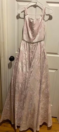 Tiffany Pink Size 00 Floor Length Prom Ball gown on Queenly