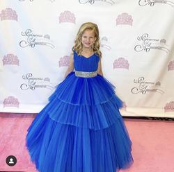 ASHLEYlauren Blue Size 0 Pageant Ball gown on Queenly