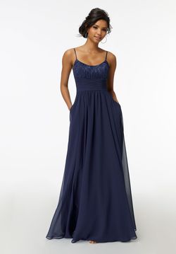 Style 21736 Morilee Royal Blue Size 24 Plus Size Straight Dress on Queenly