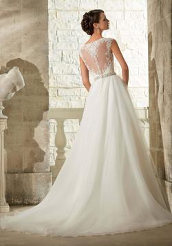 Style 5315 Morilee White Size 14 Ivory Ball gown on Queenly