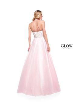 Style G887 Colors Pink Size 6 Sheer Halter A-line Dress on Queenly