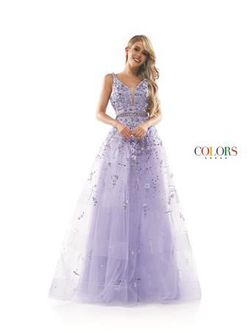 Style 2371 Colors Purple Size 4 Sweetheart Ball gown on Queenly