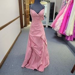 Style 20313 Precious Formals Pink Size 6 Ball gown on Queenly