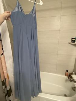 Lulus Blue Size 6 Straight Dress on Queenly