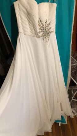 Jovani White Size 4 50 Off 70 Off Short Height A-line Dress on Queenly