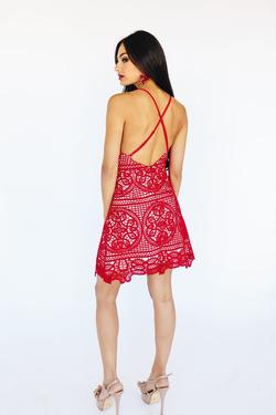 Style Penelope 1 McKenzie Rae Red Size 10 Euphoria $300 Cocktail Dress on Queenly