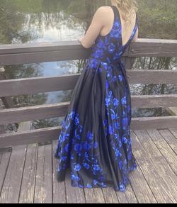 Blondie Nites Blue Size 2 Prom Ball gown on Queenly