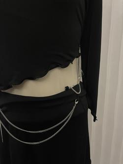 I AM GIA Black Size 4 Midi Cocktail Dress on Queenly
