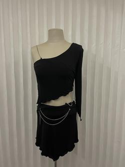 I AM GIA Black Size 4 Midi Cocktail Dress on Queenly