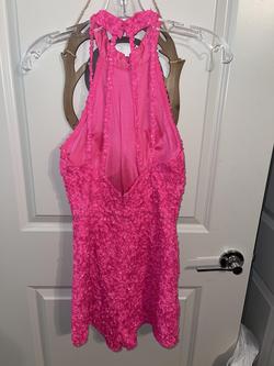 Sherri Hill Hot Pink Size 0 Jumpsuit Dress on Queenly