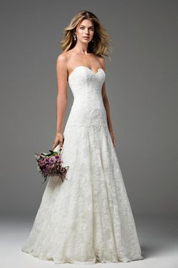 Style 18119 Wtoo White Size 12 50 Off Floor Length A-line Dress on Queenly