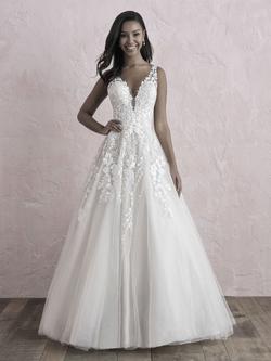 Style 3265 Allure White Size 10 Ball gown on Queenly