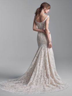 Style ELIAS Sottero and Midgley White Size 14 Tulle Ivory Mini Mermaid Dress on Queenly