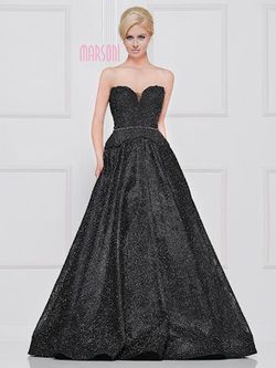 Style M246 Colors Black Size 20 Tall Height Ball Gown A-line Dress on Queenly