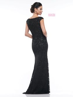 Style MV1019 Colors Black Size 4 Tall Height Cap Sleeve Fitted Mermaid Dress on Queenly
