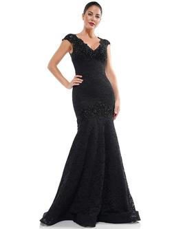 Style MV1046 Colors Dress Black Size 18 Lace Plus Size Mermaid Dress on Queenly