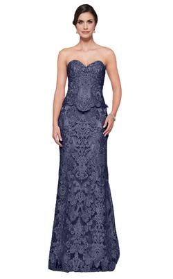 Style RD2624-1 Colors Blue Size 24 Floor Length Navy Straight Dress on Queenly