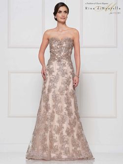 Style RD2627 Colors Rose Gold Size 16 Plus Size Ball gown on Queenly