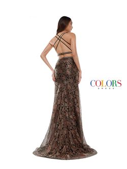 Style 2282 Colors Black Size 10 Lace Side slit Dress on Queenly