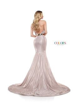 Style 2287 Colors Pink Size 8 Rose Gold Pageant Mermaid Dress on Queenly