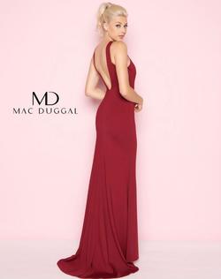 Style 25475L Mac Duggal Red Size 2 Prom Tall Height Straight Dress on Queenly