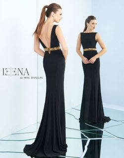 Style 25844I Mac Duggal Black Size 6 Flare $300 Mermaid Dress on Queenly