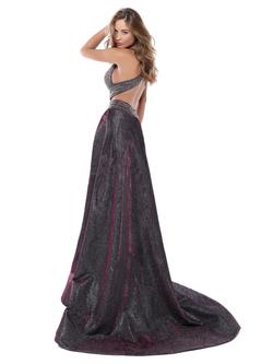 Style 50438 Tarik Ediz Red Size 6 Prom Mermaid Dress on Queenly