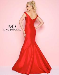 Style 62398 Mac Duggal Red Size 18 Mermaid Dress on Queenly