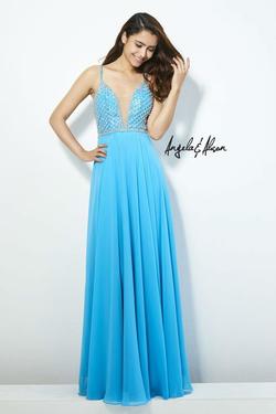 Style ANG35018 Angela & Alison Red Size 16 Plunge A-line Dress on Queenly