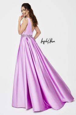 Style 81016 Angela and Alison Green Size 8 Prom Tall Height Plus Size A-line Dress on Queenly