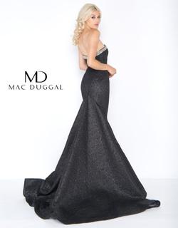 Style MD66444 Mac Duggal Red Size 6 Prom Silk Mermaid Dress on Queenly