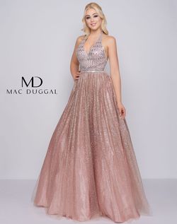 Style MD78503 Mac Duggal Pink Size 2 Tulle Prom A-line Dress on Queenly