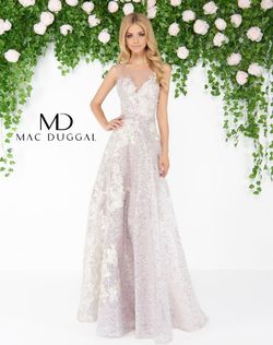 Style MDD76002 Mac Duggal Purple Size 6 Sweetheart A-line Dress on Queenly