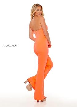 Rachel Allan Orange Size 2 Jumpsuit Dress on Queenly