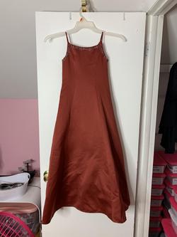 Orange Size 0 A-line Dress on Queenly