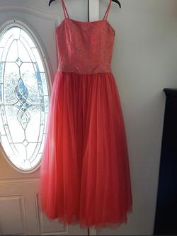 contessa couture Pink Size 8 Train Dress on Queenly