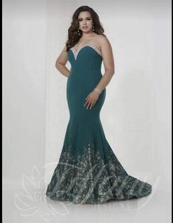 Tiffany Designs Blue Size 20 Plus Size Mermaid Dress on Queenly