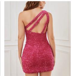 Berlinnova Pink Size 2 Nightclub Prom Cocktail Dress on Queenly