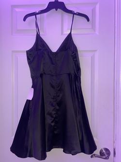Black Size 12 A-line Dress on Queenly