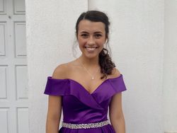 Rachel Allan Purple Size 4 Floor Length Medium Height Ball gown on Queenly