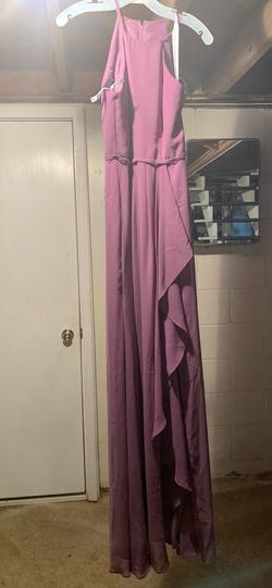 David's Bridal Purple Size 4 50 Off Bridesmaid A-line Dress on Queenly