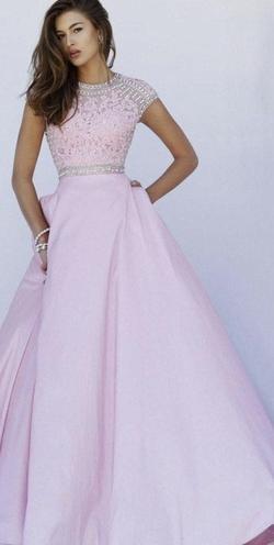 Sherri Hill Pink Size 4 50 Off Bridgerton Jewelled Ball gown on Queenly