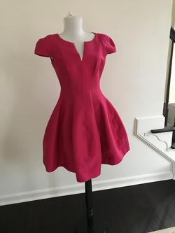 Halston Heritage Pink Size 2 $300 50 Off A-line Dress on Queenly